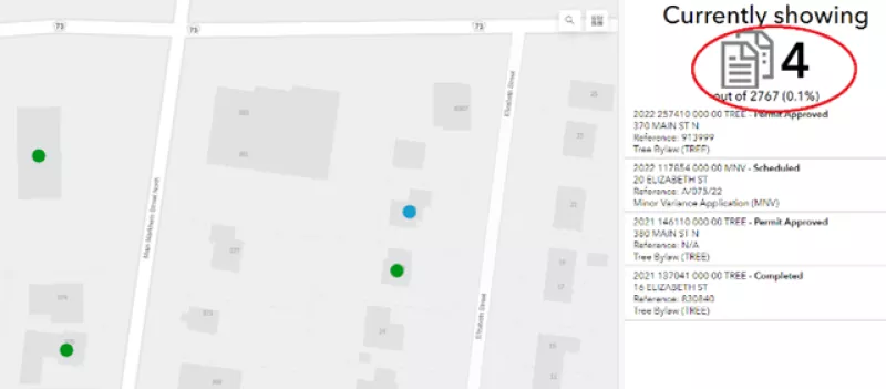 Results tally few results image
