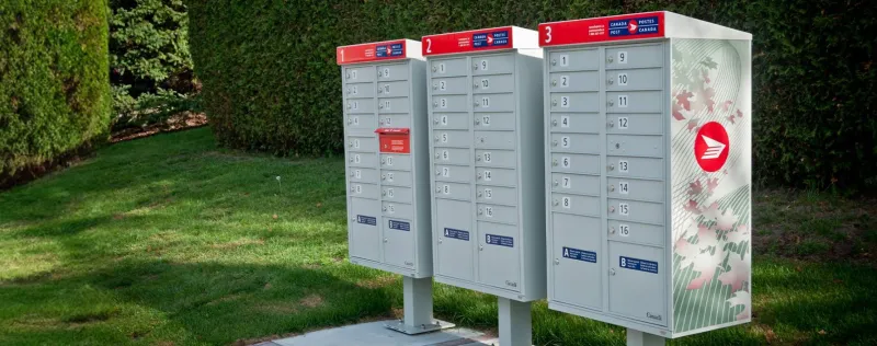 Canada Post Community Mailbox