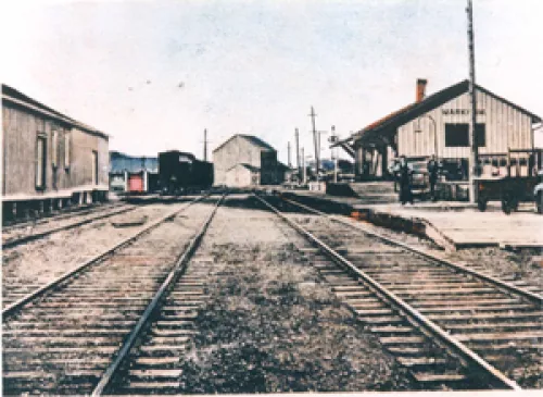 Markham Village Train Station and environs