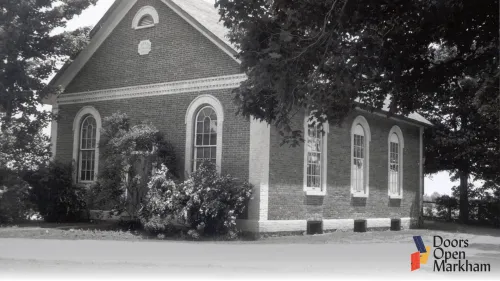 Photo of Cedar Grove Community Centre promoting Doors Open