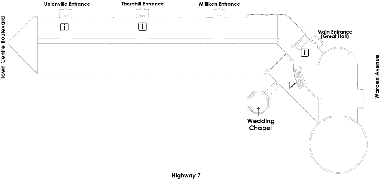 Wedding Chapel Building Map