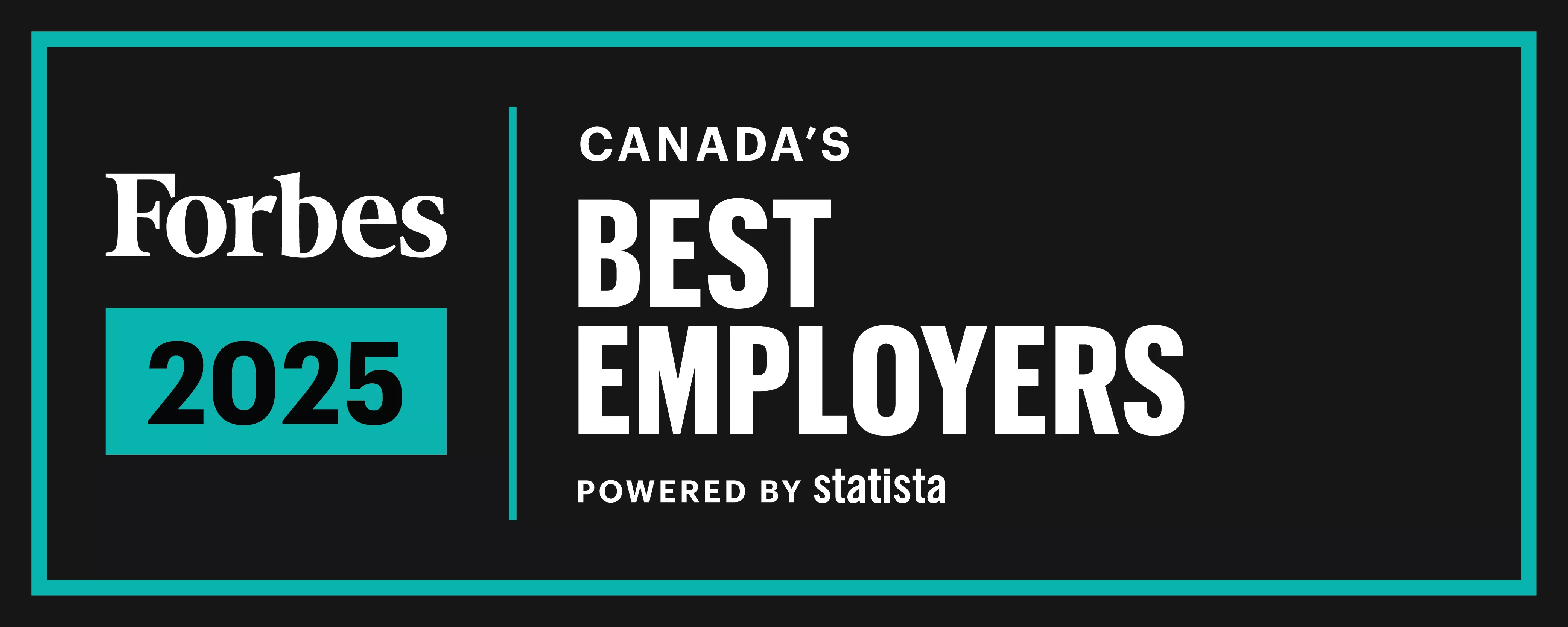 Forbes Canada's Best Employers 2025 logo